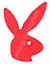 Playboy Bunnie Stickers roll 1000 facing right