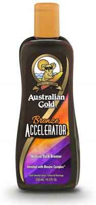 Australian Gold Bronze Accelerator Tanning Bed Lotion