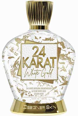 Designer Skin 24 KARAT WHITE GOLD 24X WHITE Bronzer - 13.5 oz.