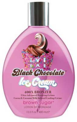 DOUBLE DARK BLACK CHOCOLATE  ICE CREAM - By Brown Sugar