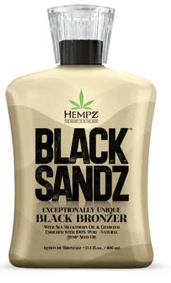 Hempz BLACK SANDZ by Supre Bronzer - 13.5 oz.