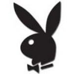Black Authentic Playboy Bunny tanning stickers - 50 count